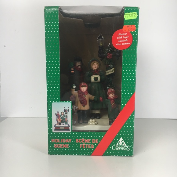 Musical Holiday Scene with lights. “1994” - Picture 6 of 8